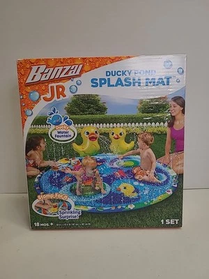 Banzai Jr Duck Splash Inflatable Kiddie Splash Pad Mat  - Image 1 of 4