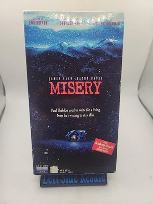 Misery ( VHS Tape ) Stephen King Horror - Damaged Case - Foto 1 de 4