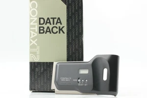 LCD fine [TOP MINT] Contax T2 Titan Silver ricambio back cover pellicola porta GIAPPONE - Foto 1 di 8