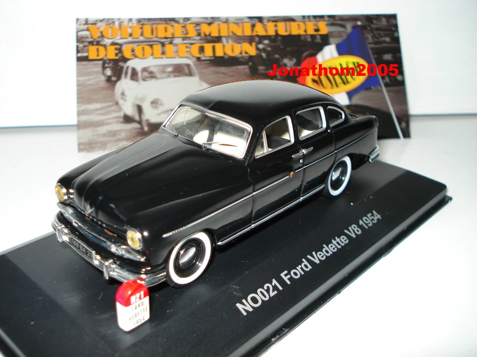 Nostalgie N° ° 021 - Ford Vedette V8 Nero 1954 Al 1/43 ° - Immagine 1 di 1
