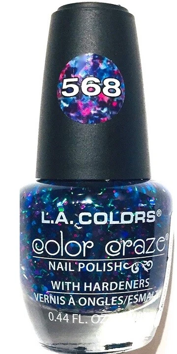 Esmalte de uñas LA COLORS Color Craze tonos divertidos y coquetos TU ELECCIÓN diviértete Foto 1 de 4