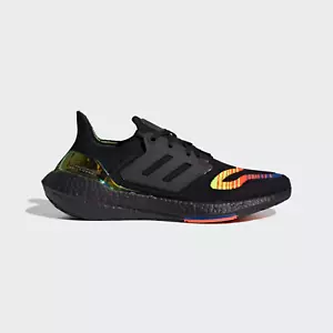 ADIDAS ULTRABOOST 22 LINEAR ENERGY - BLACK HQ0965 - UK 8, 9, 9.5, 10.5, 11.5 - Picture 1 of 16