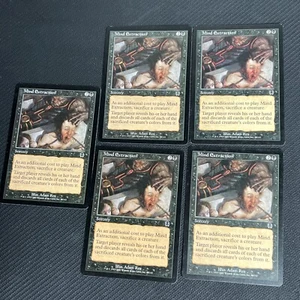 Mind Extraction MTG Apocalypse Magic the Gathering Black Playset 5 - Picture 1 of 5