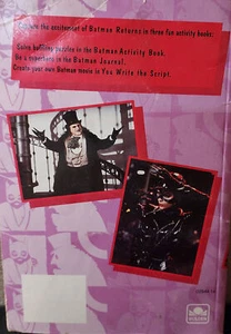 Vintage 1992 Children's Book Batman Returns - Your Write the Script Color Photos - Imagen 1 de 4