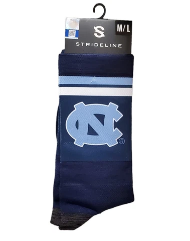 NCAA North Carolina Tar Heels Strideline Premium Crew Socks Fan Unisex Gift Cover