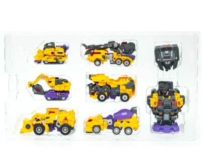 Master Made SDT-09 SDT09 Demolisher G2 Devastator Full Set Yellow Version Figure - Image 1 of 4