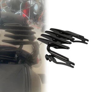 Portaequipajes desmontable Stealth negro para Harley Electra Road Glide 2009-2024 EE. UU. - Imagen 1 de 16
