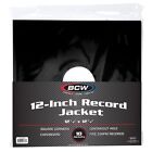 BCW Black Cardboard 12 in Record Jacket with Hole - 10 ct…