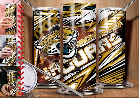 Jaguars 20 oz Tumbler Cover