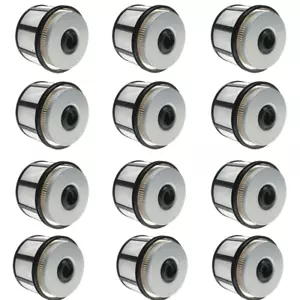12 Pack FD4596 Fuel Filter Fits: Ford F & E Series 7.3L Powerstroke Diesel - Foto 1 di 9