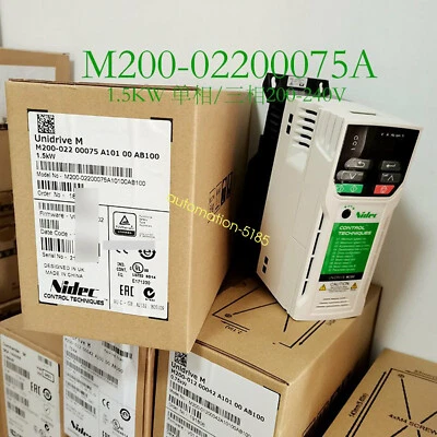 1PC NEW Emerson Nidec Inverter M200-02200075A10100AB100 Fedex or DHL - Image 1 of 2