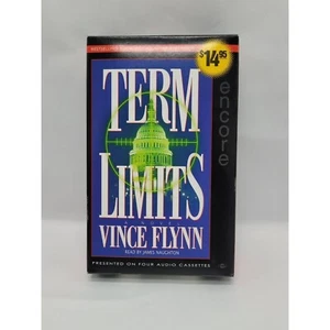 Term Limits by Vince Flynn (1998, Cassette, Abridged) Read by James Naughton - Picture 1 of 6