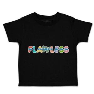 Toddler T-Shirt Flawless Cotton Boy & Girl Clothes Funny Tee - Picture 1 of 14
