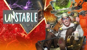 JUEGO DE FICHAS DE 20 LÁMINAS MTG MAGIC INESTABLE X1 DOBLE CARA ARTE COMPLETO - Imagen 1 de 1