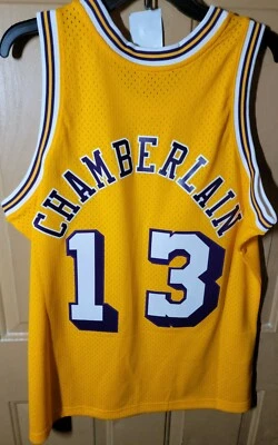 JERSEY CHAMBERLAIN DE LOS ANGELES LAKERS MITCHELL AND NESS #13 TALLA XL Foto 1 de 4