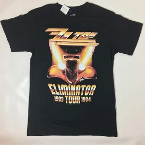 ZZ Top Black T-Shirt Eliminator Tour Unisex Size Small S New NWT 36" Chest - Picture 1 of 2
