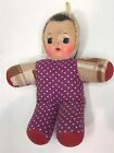 Baby Doll With Rubber Face Kawaii? Pram ? Baby doll Vintage Cloth