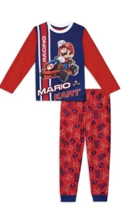 Mariokart Boys Lightweight 2pc Pajama Set Size M 8 NWT - Picture 1 of 2