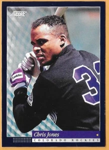 CHRIS JONES COLORADO ROCKIES #148 - UPPER DECK COLLECTOR'S CHOICE NM-MT 1994 - Picture 1 of 2