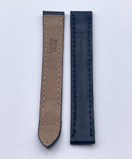 Cartier cinturino orologio watch strap pelle blu 13/12mm