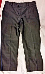 HORACE SMALL DARK BLUE WITH STRIPE MEN'S EMT EMS UTILITY WORK DRESS PANTS 38X30 - Picture 1 of 12