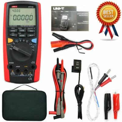 UNI-T UT71D RMS Digital Multimeter Tester DMM USB Car Data Protocol AC DC Power - Image 1 of 4