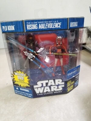 Figuras de Plo Koon y Ahsoka Star Wars The Clone Wars Rising Malevolence Foto 1 de 4