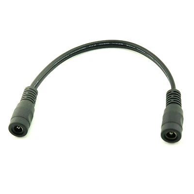 5.5mm x 2.1mm Female to Female DC Power CCTV Adapter Extension Flat wire Cable - Image 1 of 4
