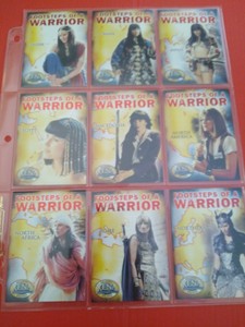 Xena: Beauty & Brawn Footsteps of a Warrior card set FW1-FW9 Chase set NMMT 2002