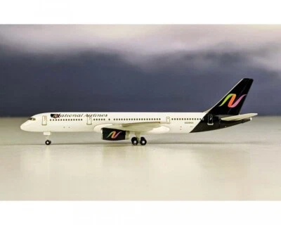 Gemini Jets GJNAT050 National Airlines Boeing 757-200 N506NA Diecast Modelo 1/400 Foto 1 de 4