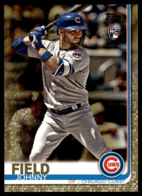 2019 Topps Gold Johnny Field Rookie Chicago Cubs #606 - Image 1 of 2