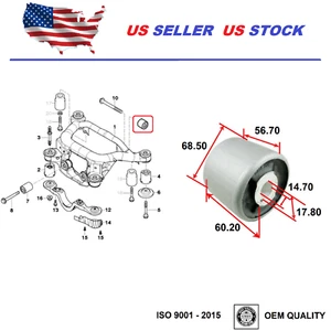 Rear Differential Beam Bush Bushing Tenacity For BMW 3 Series E46 33176751808 - Picture 1 of 2