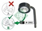 Ina V Belt Tensioner Pulley For Bmw 530D Touring 29 Oct 2000 To Sep 2004