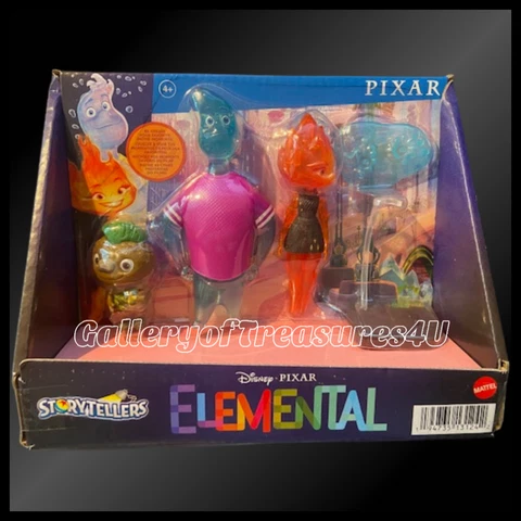 Disney Pixar Elemental Storytellers Exploring Element City Pack 3 Figures 5" Cover