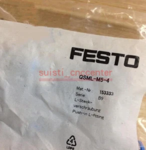 10 Stück Festo Steckverschraubungen QSML-M5-4 153333 NEU - Bild 1 von 1