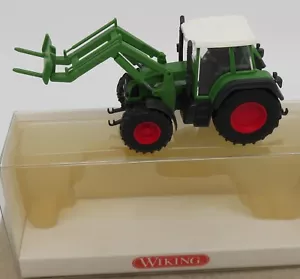 WIKING Ho 1/87 Traktor Farm Fendt Favorit 711 Mit Gabel #3773931 Box - Bild 1 von 11