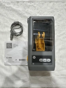 Zebra ZD410 Direct Thermal Barcode and Label Printer (ZD41022-D01W01EZ) *TESTED* - Photo 1/8