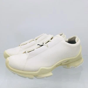 ECCO Hacks Boom Loam White Leather Herren Schuhe Größe EU 42 US 8 M - Bild 1 von 17