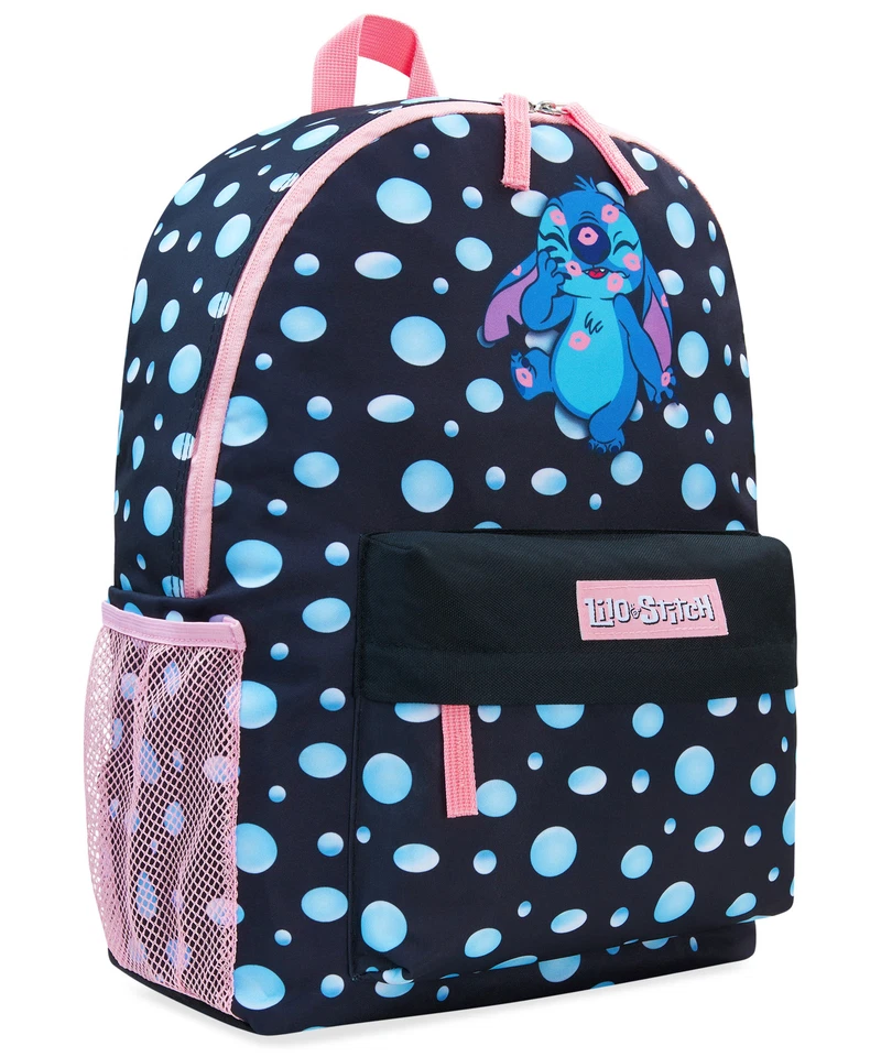 Disney Backpack for Girls, Stitch School Bags for Girls - Image 1 of 4
