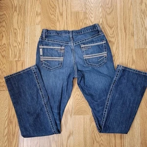 Cinch Ian 31x34 Midrise Bootcut Western Jeans Raised Stitch Rear Pockets Cowboy - Picture 1 of 9
