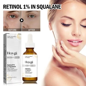 Retinol Squalane Solution, Moisturizing Anti-wrinkle Firming Fade Lines Repair - Picture 1 of 7