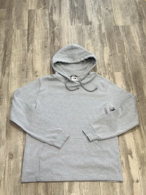 Sudadera con Capucha Tejida Gofre The North Face Para Hombre Gris Medio Térmica Pullover Sudadera Foto 1 de 4