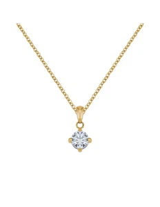 Collana solitario donna maskara by osa gioielli con cristalli colorati - Imagen 1 de 5