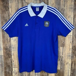 ARGENTINIEN ADIDAS blau AFA Polo SHIRT HERREN Größe XL von 2013 - Bild 1 von 9