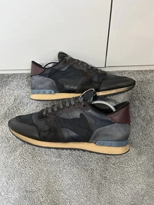 Valentino Garavani Rockrunner Mesh Trainers Sneaker UK9 EU 43 - Picture 1 of 9