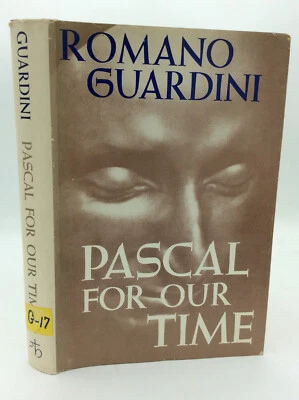 PASCAL FOR OUR TIME - Romano Guardini - 1966 1st ed - scarce Catholic philosophy Foto 1 de 4