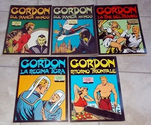 GORDON n. 19-20-37-109-110 serie 1/5 COMPLETA edizioni New Comics Now Comics Art - Imagen 1 de 7