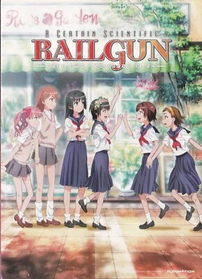 A Certain Scientific Railgun Parte Due (DVD, 2013, Set Di 2 Dischi) - Immagine 1 di 4