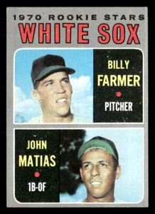 1970 Topps #444 White Sox 1970 Rookie Stars (Farmer) - EX - Picture 1 of 2