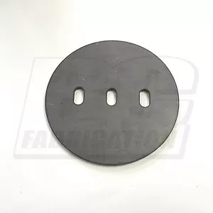 Lower Airbag Cup Plate .188" Laser Cut Steel Air Bag Brackets Air Suspension - Bild 1 von 1